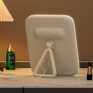 免運👑【魔片的故事】鏡子化妝鏡便攜家用女隨身梳妝鏡臺式桌面學生宿舍化妝鏡 折疊鏡 鏡子 小鏡子 梳妝鏡 桌上鏡 美妝鏡