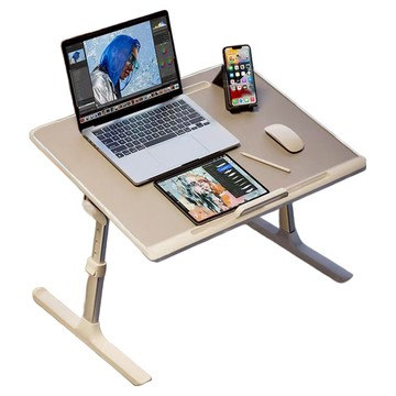 007庫存小升降桌  60 x 40 x 27~40cm  灰色 + 白色