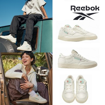 【REEBOK】_CLUB C 85 VINTAGE 網球鞋_男/女_100000317 官方旗艦店