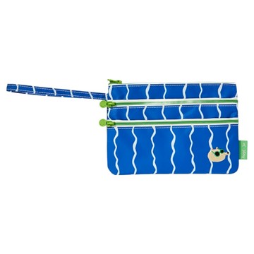 mideer 掛繩多功能證件袋  14 x 19cm  藍色