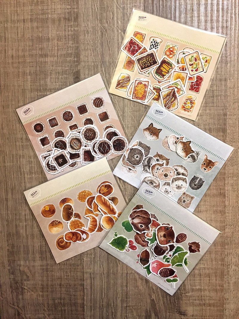 手帳小貼紙組合包