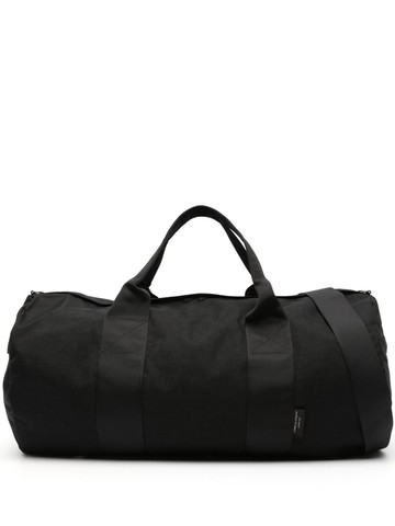 Comme Des Garçons Homme Plus - logo-patch zipped holdall bag - men - Fabric - One Size - Black