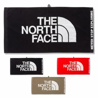 ザ ノースフェイス THE NORTH FACE ロゴ タオル コンフォートコットンタオルL スポーツタオル バスタオル 今治産 日本製 メンズ レディース ブラック 黒 NN22100