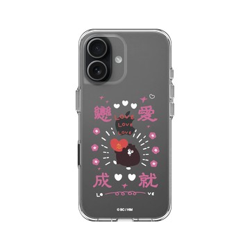 iPhone 17 Clear Case（相機按鈕） 透明 - 奧樂雞 Ology - 戀愛成就
