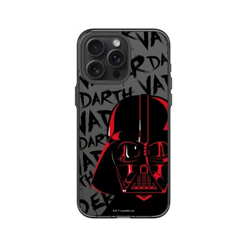 iPhone 15 Pro Max Clear 酷墨灰 - 迪士尼-星際大戰 Star Wars - 星際大戰 – 達斯·維達圖案