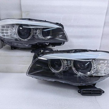 11~13款BMW 530大燈F18LED大燈總成原廠原裝頭燈
