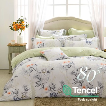 雙人薄被套/兩用被套/ 天絲400織/ 天絲 萊賽爾 / 阿米莉亞 [鴻宇] 台灣製 - T20130