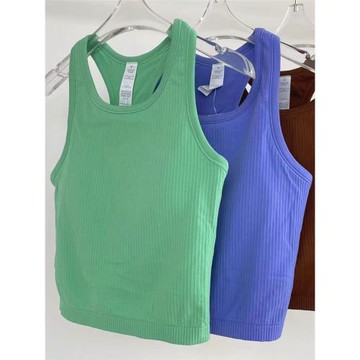 舒服到懷疑人生 經典工字背心 健身運動透氣吸汗文胸含胸墊上衣女