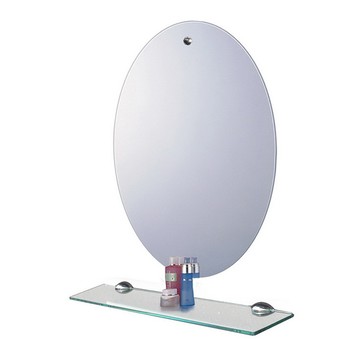 橢圓防霧掛鏡附平台-48*68cm