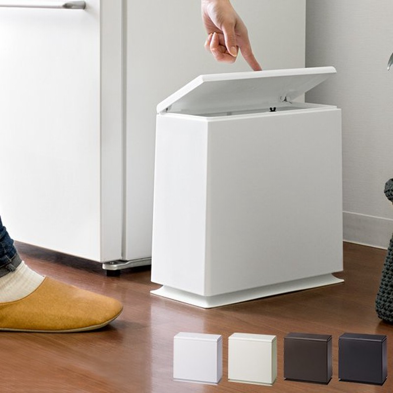 ゴミ箱 おしゃれ スリム ダストボックス 蓋付き おしゃれなゴミ箱 キッチン リビング フタ付き 角型 ホワイト ブラウン サンドホワイト ブラック 通販 Lineポイント最大0 5 Get Lineショッピング