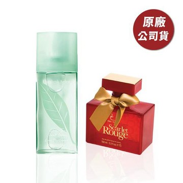 Elizabeth Arden 雅頓綠茶淡香水100ml+杜拜多多香選 緋色胭脂女性淡香水 100ML (原廠公司貨)