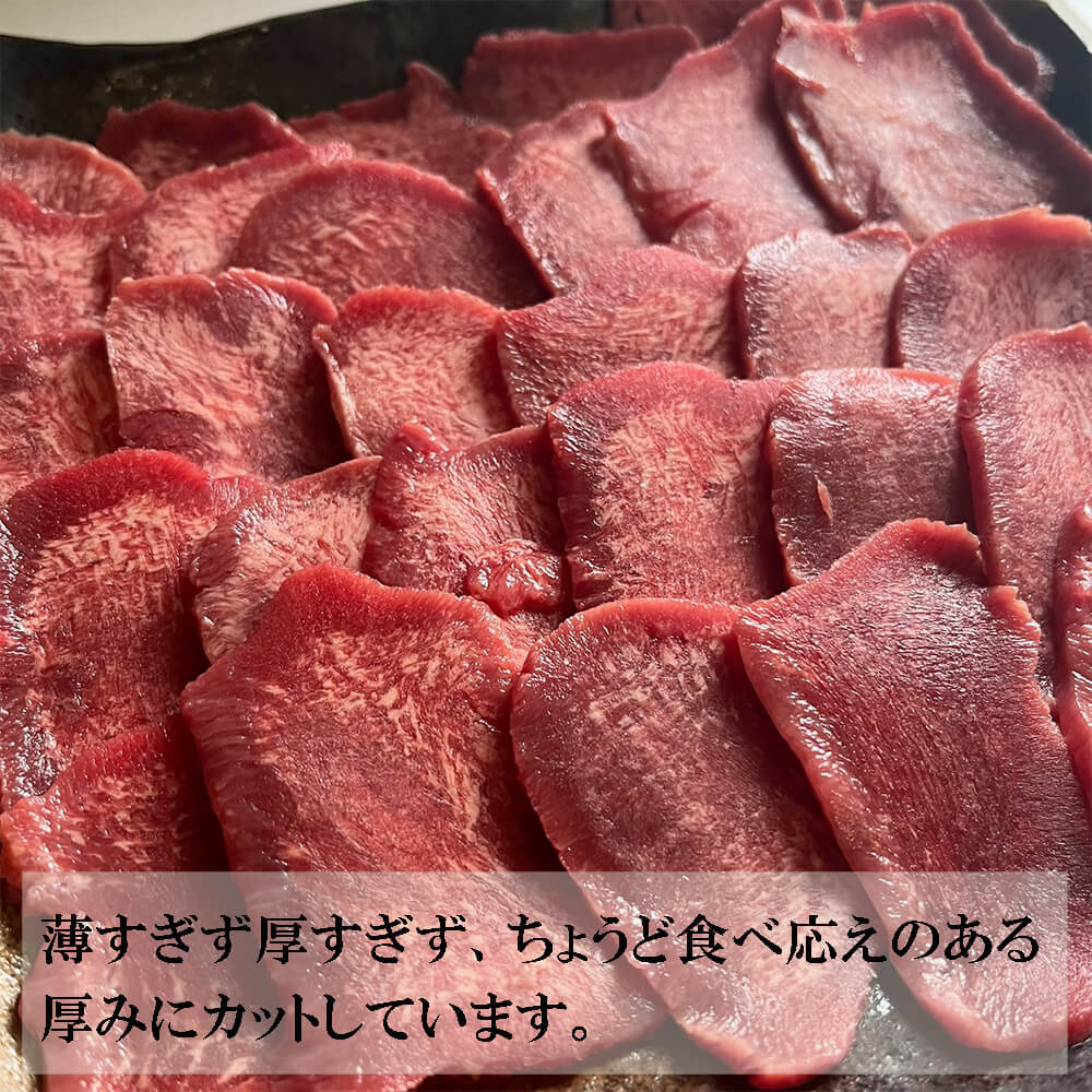 牛タン 塩だれ 500g 厚切り タン塩 焼肉 タレ付き