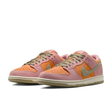 Nike SB Dunk Low 橘粉卡其 復古 撞色 麂皮 休閒鞋 運動鞋 男鞋 HJ4135-600