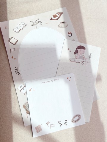 【多款可單購】咖啡店的手帳時光 | 手帳便籤信紙組