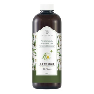 【古寶】 97%以上大自然成份 茶樹抗菌泡浴液600ml