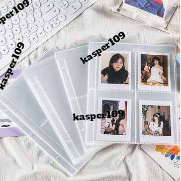 熱銷首飾收納冊 [5585次迴購]收納追星小卡 卡冊 拍立得活頁內頁3寸6寸相冊本相冊明信片 收納冊