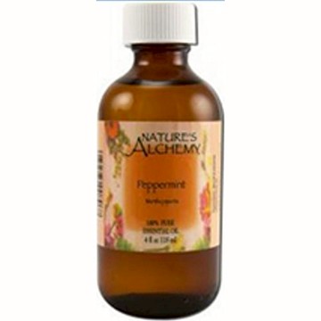 Essential Oil Peppermint 4 Oz by Natures Alchemy