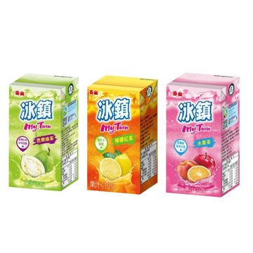 TAISUN 冰鎮檸檬紅茶/芭樂綠茶/水果茶300mlx24入/箱