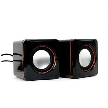 筆記本迷你usb小音箱 臺式機電腦外接外置小音箱有線 便攜帶