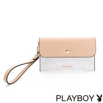 PLAYBOY - 手拿包 Chic系列 - 卡其色