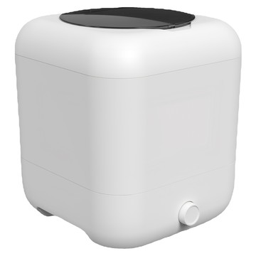 自動定時三檔無線智能洗衣機 2000mAh長效續航  白色