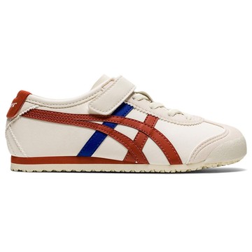 【Onitsuka Tiger】鬼塚虎 米底紅藍虎爪紋 MEXICO 66 大童鞋( 1184A049-202)