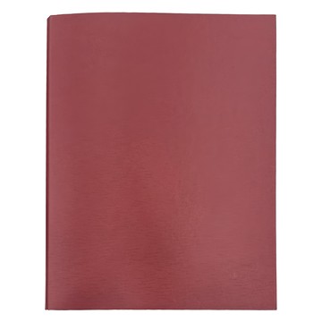 Sunny 三瑩文具 SHINE 珠光4孔夾  264x322x40mm  台灣製造  紅色  1個