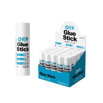 雄獅 口紅膠-22g (GS-106)