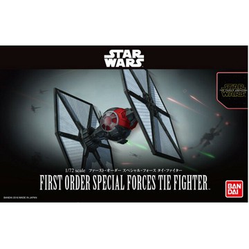 【鋼普拉】STAR WARS 星際大戰 原力覺醒 1/72 FIRST ORDER TIE FIGHTER 鈦戰機