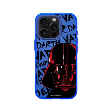 iPhone 16 Pro Clear 激光藍 - 迪士尼-星際大戰 Star Wars - 星際大戰 – 達斯·維達圖案