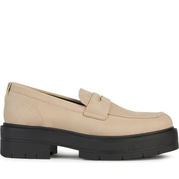 GEOX SPHERICA EC7 LOAFER 米白色女款鞋子