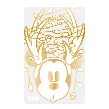 【愛金卡】米奇系列-Bling Bling Xmas