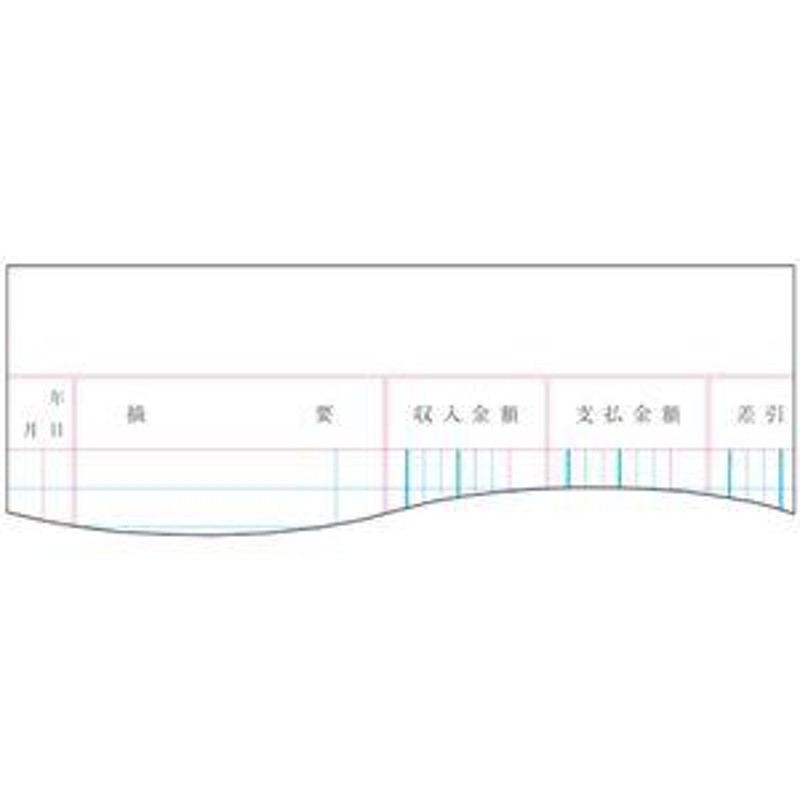 コクヨKOKUYO チ-115 帳簿（B5サイズ） 金銭出納帳（科目入り）