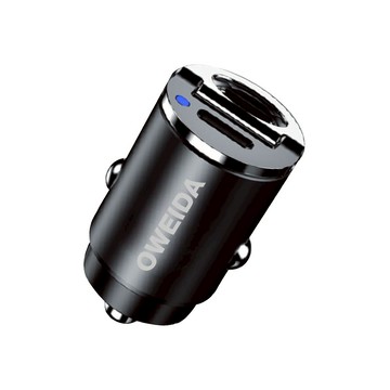 Oweida45W PD+QC3.0 雙孔車用充電器 PD+QC3.0極速快充 迷你隱形 不佔車內空間 9種智能充電保護