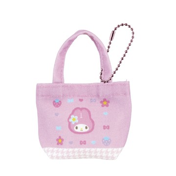 asdfkitty*美樂蒂 迷你手提袋 造型吊飾 掛飾-日本正版商品