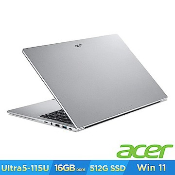 Acer 宏碁 Aspire Lite AL15-54P-576Z 15.6吋AI 筆電(CU5-115U/16GB/512GB/Win11H)