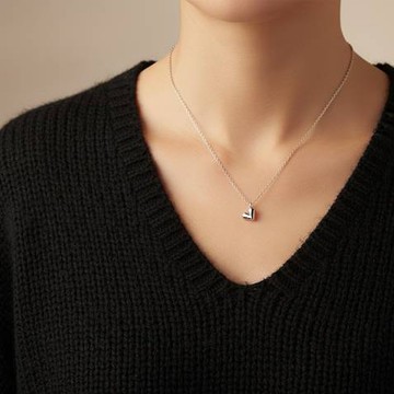 正14k 18k 愛心項鍊 非包金 非鍍色