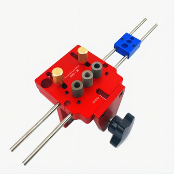 熱銷/免運 X400三合一打孔器  圓木榫打孔器 三合一定位器 扳手家具定位器