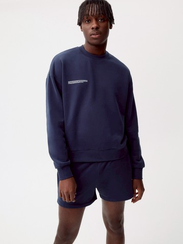 PANGAIA - 365 Midweight Shorts - navy blue - S S