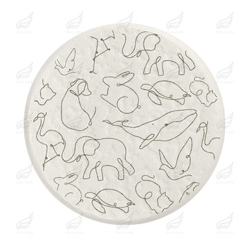 珪藻土超吸水杯墊(ZOO)杯墊 珪藻土杯墊 吸水杯墊 可吸水 送禮小物 婚禮小物 企業送禮 紀念品