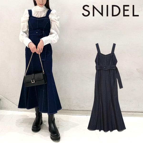 SALE スナイデル SNIDEL 22秋冬 コルセットマーメイドジャンスカ ...