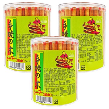 三立手燒木餅 起士  220g  3罐