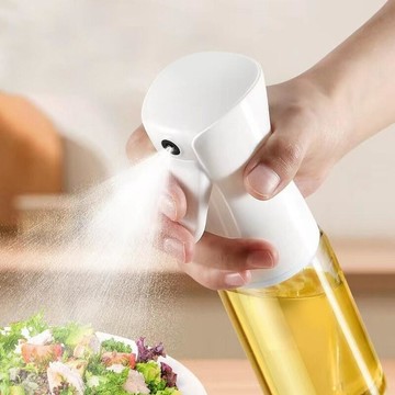 氣壓式玻璃油壺 200ML 玻璃噴油瓶 氣壓式 噴霧瓶 氣炸鍋 噴油瓶 噴霧瓶 油壺【DB410】123便利屋