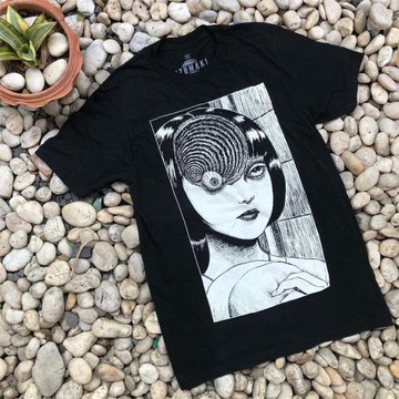 復古潮流超火男女短袖圓領純棉富江高街印花百搭個性夏季半截袖