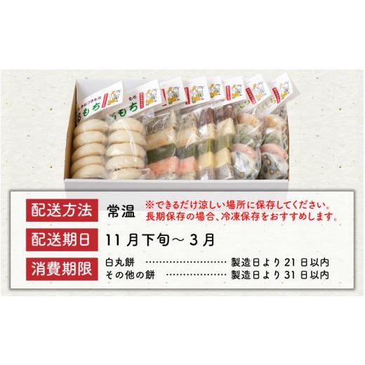 ふるさと納税 福井県 坂井市 たんちょう杵つき餅セット 『つどい』 計40個 〜幻のもち米100％使用〜 [A-2934]