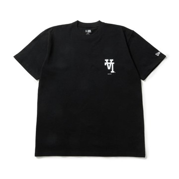 NEW ERA 男女 短袖上衣 日版 APP SS CT 反轉 UPSIDE MLB 洛杉磯道奇 黑 NE14948840