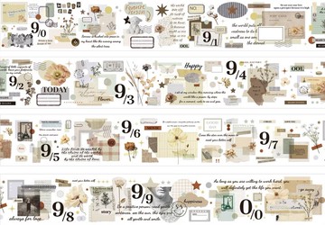 小茶點 日常小物集 和紙膠帶 10米卷