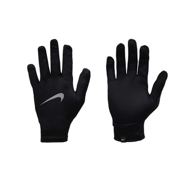 NIKE PACER LINER 慢跑手套-DRI-FIT 訓練 運動 N10105320422S 黑白