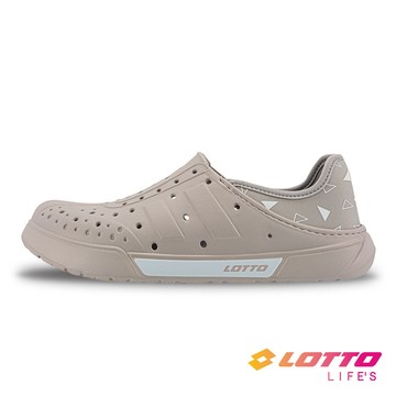 【LOTTO】Salina 輕量洞洞鞋-燕麥色
