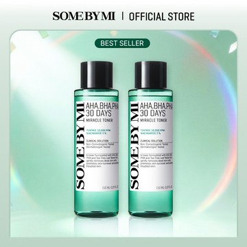 [SOMEBYMI] 1+1 茶樹三酸30天奇蹟化妝水150ml (2瓶 / 3瓶)